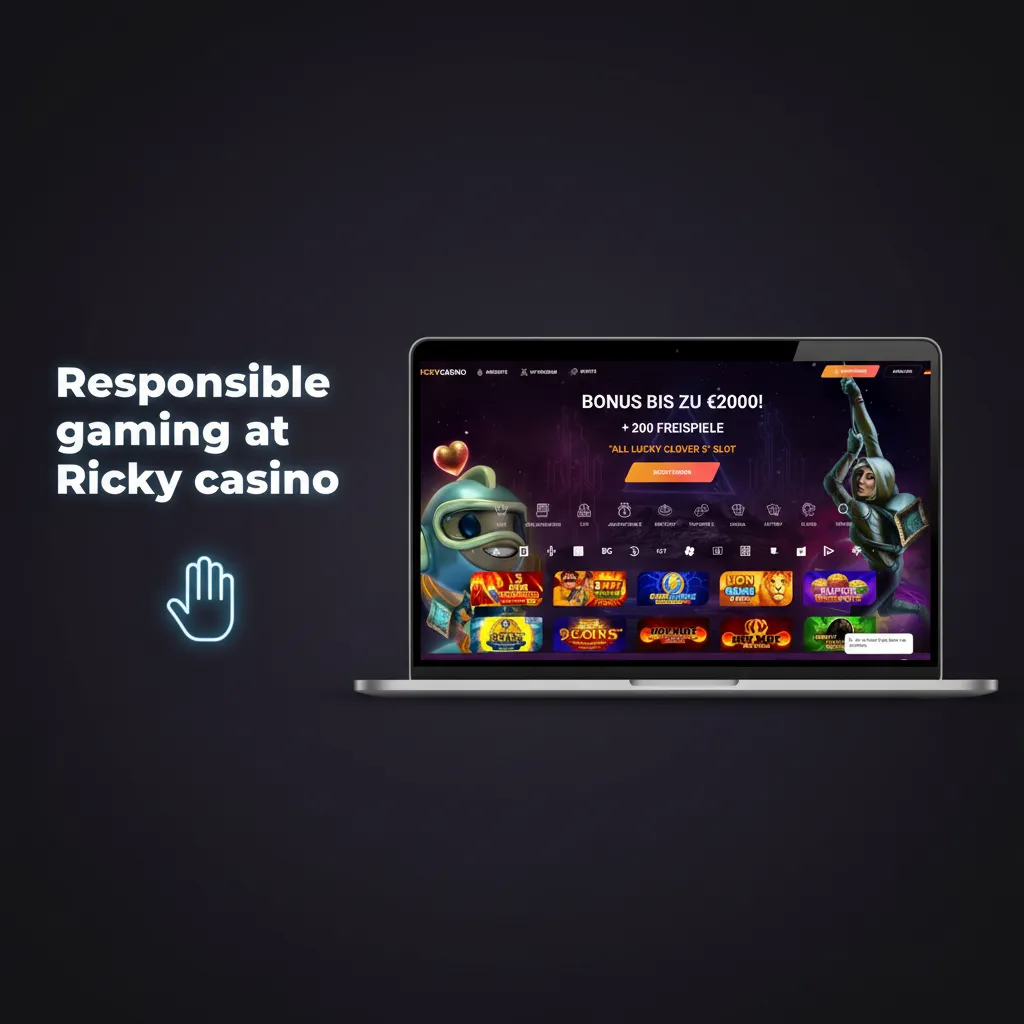 Responsible gaming at Ricky Casino: manage limits, reality checks, cool-off or self-exclude, secure accounts, get support.