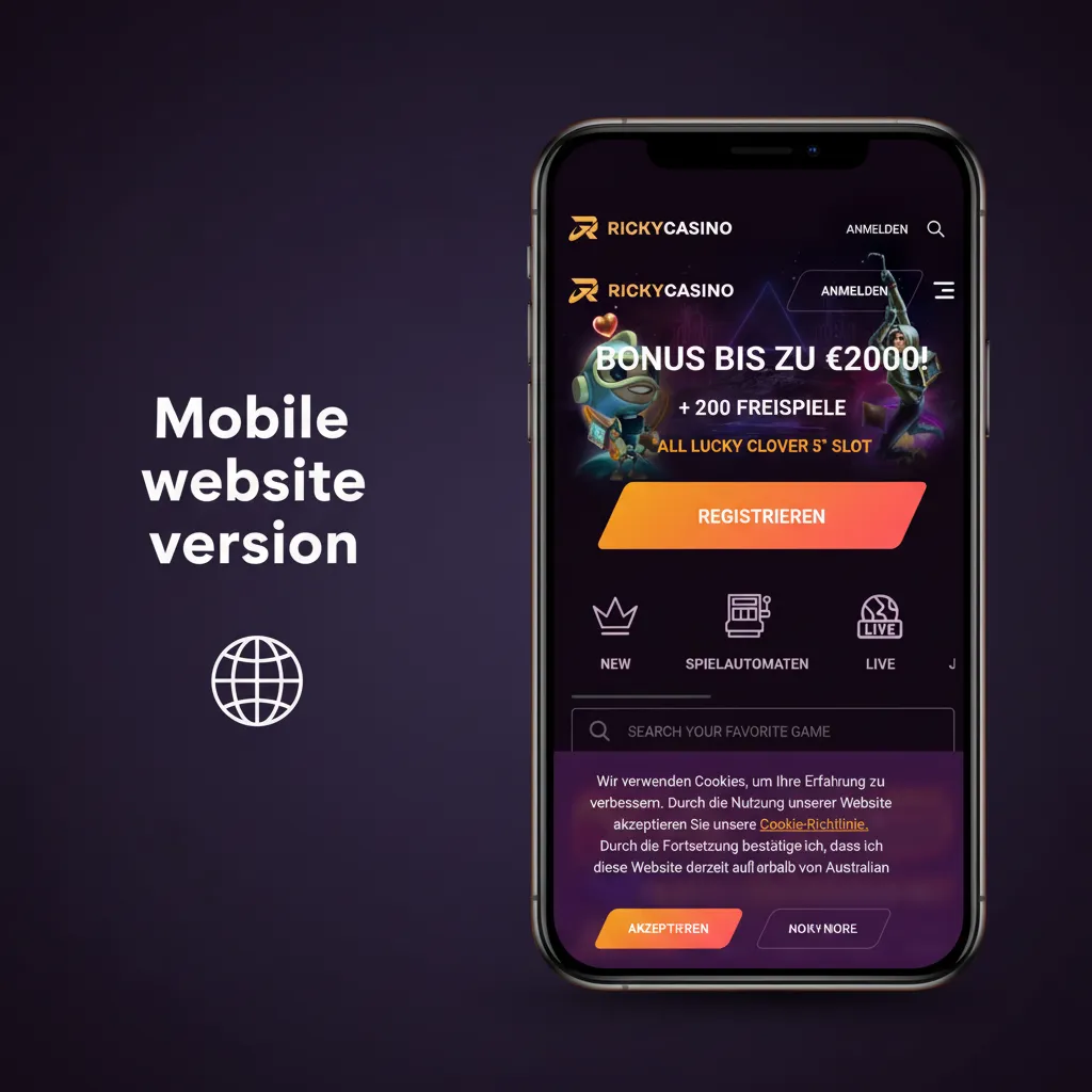 Phone showing sportsbook mobile site with live betting, bet slip, quick deposit, biometric login, slots, and in-play stats.