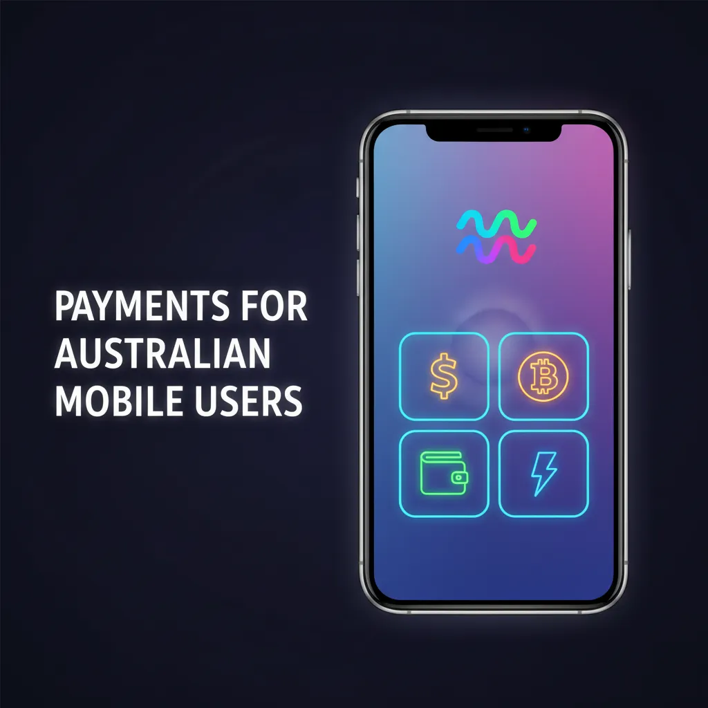 AU mobile payments: cards, PayID, Neosurf, MiFinity, BTC/ETH/LTC/USDT; instant deposits; AU$20 deposit, AU$50 withdrawal mins