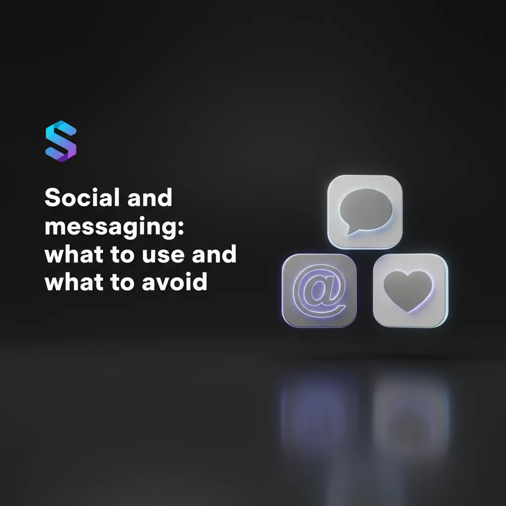 Infographic: no account help on WhatsApp/Telegram/Messenger; public Qs on X/Twitter; never share passwords/2FA.