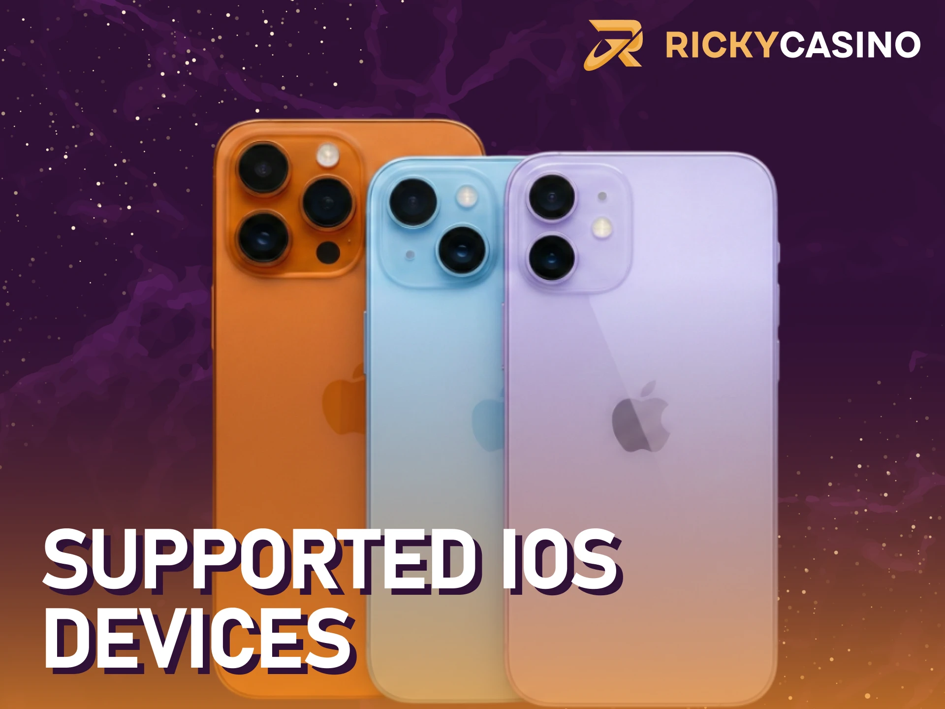 Check supported devices for the Ricky casino iOS app.