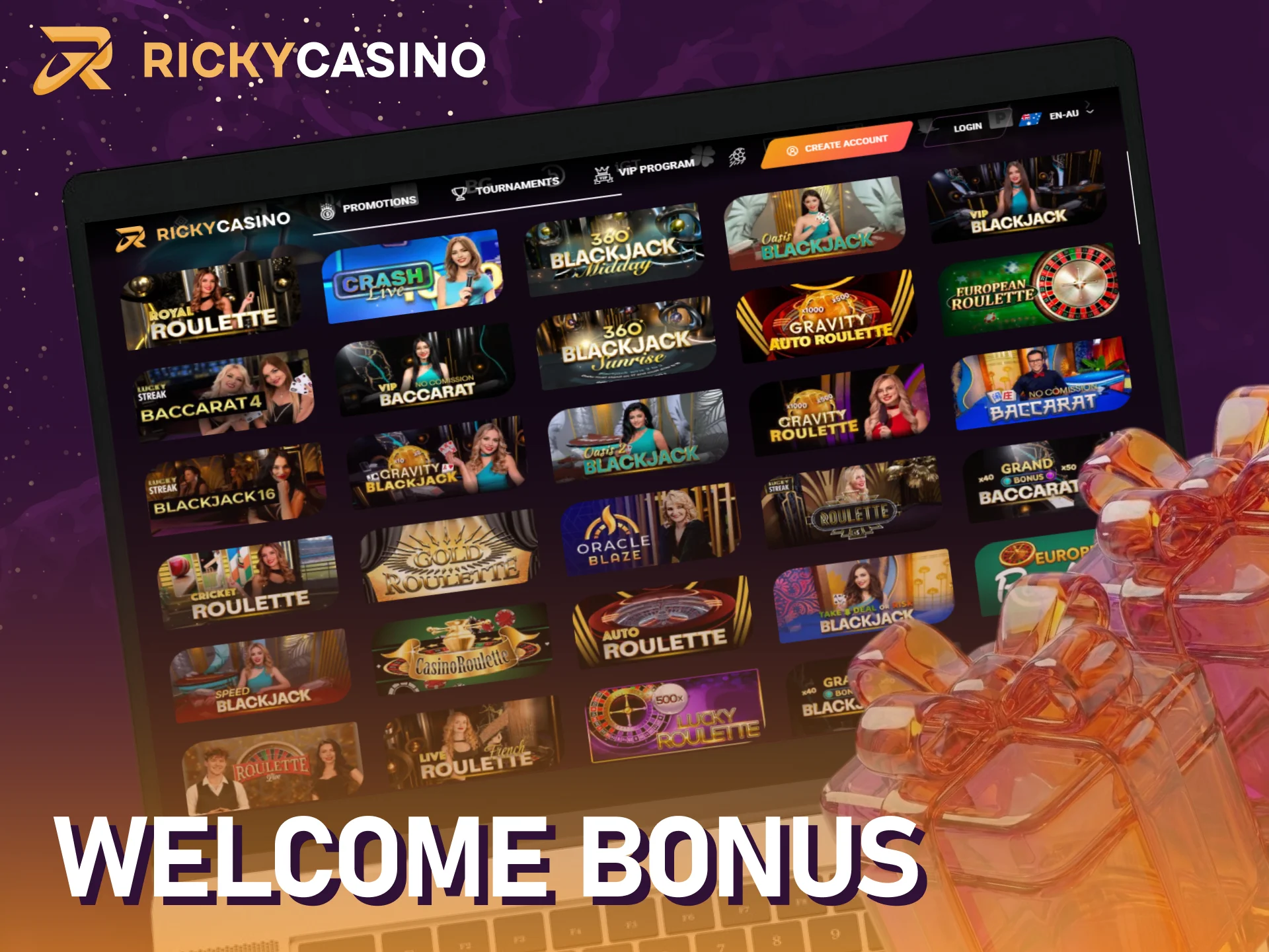 Grab a Ricky casino live welcome bonus to enhance your gaming session.