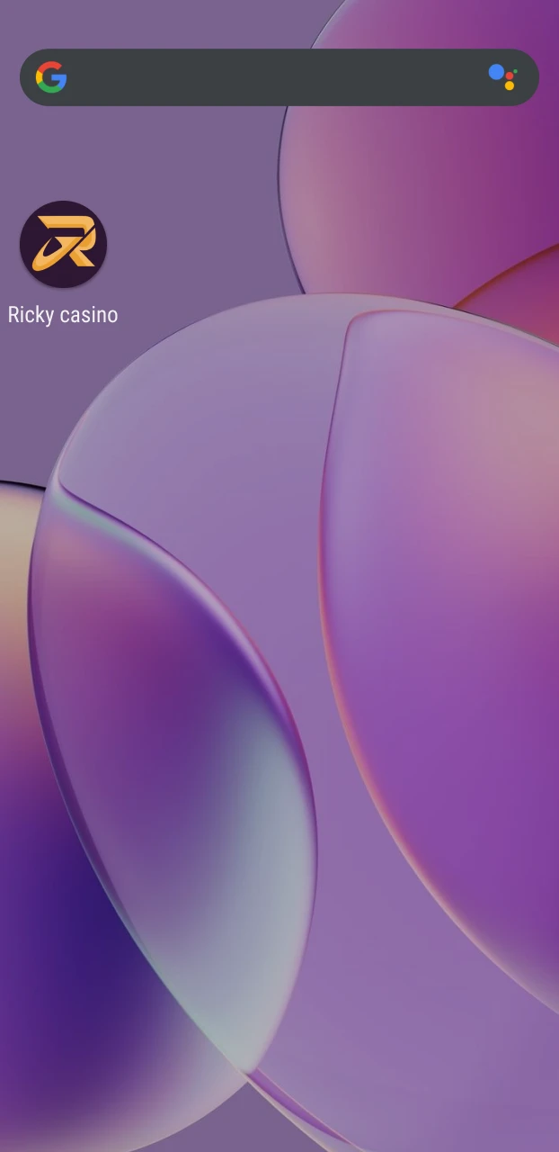 Use your Android or iOS device to download the app for a Ricky casino login.